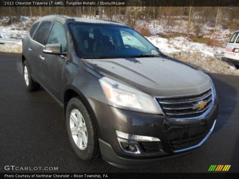 Tungsten Metallic / Ebony/Mojave 2013 Chevrolet Traverse LT AWD