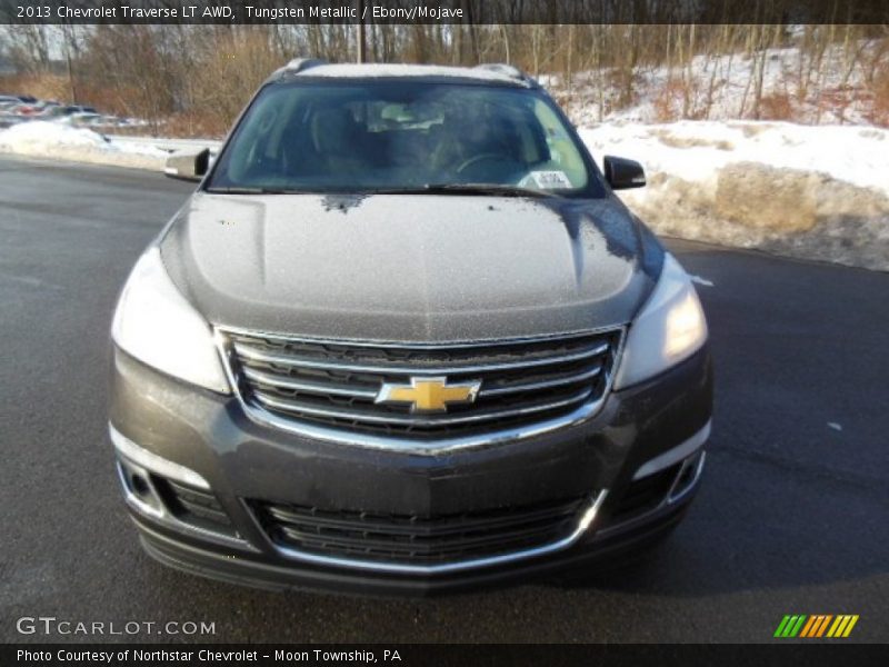 Tungsten Metallic / Ebony/Mojave 2013 Chevrolet Traverse LT AWD