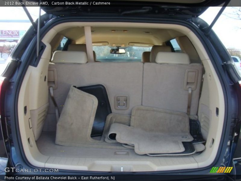 Carbon Black Metallic / Cashmere 2012 Buick Enclave AWD