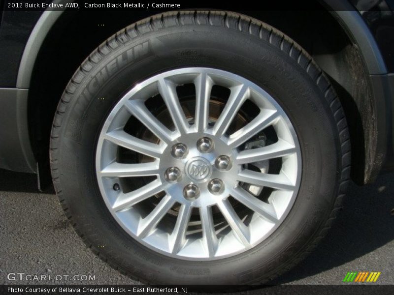 Carbon Black Metallic / Cashmere 2012 Buick Enclave AWD
