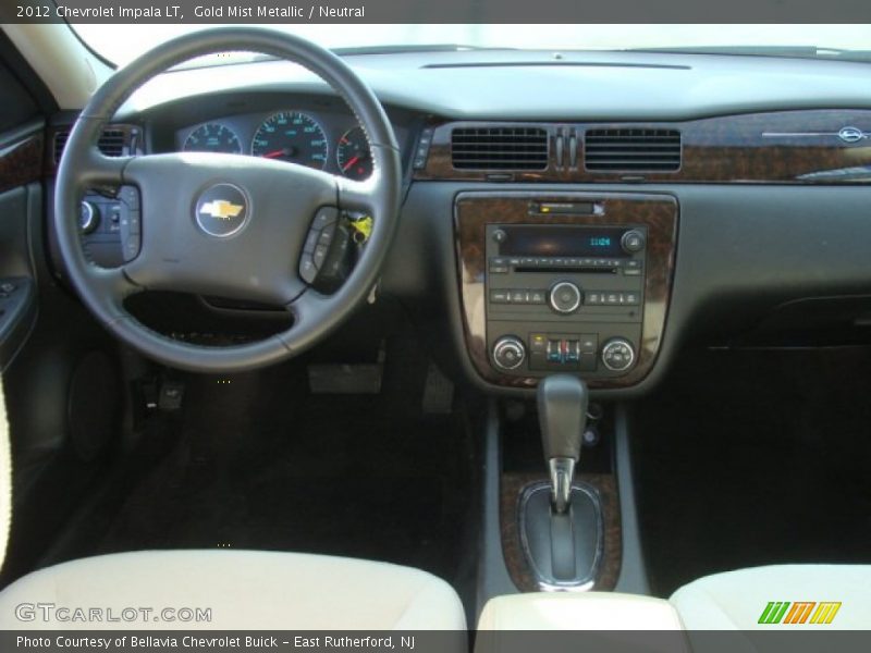 Gold Mist Metallic / Neutral 2012 Chevrolet Impala LT