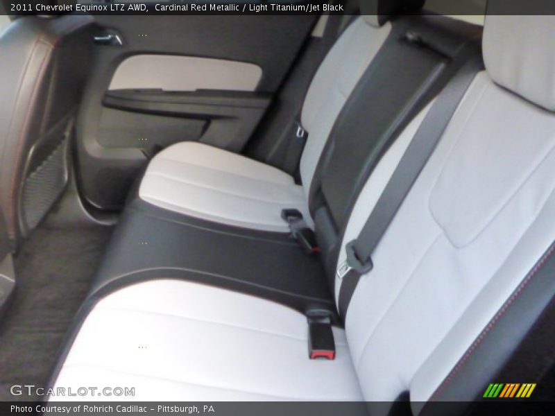 Rear Seat of 2011 Equinox LTZ AWD