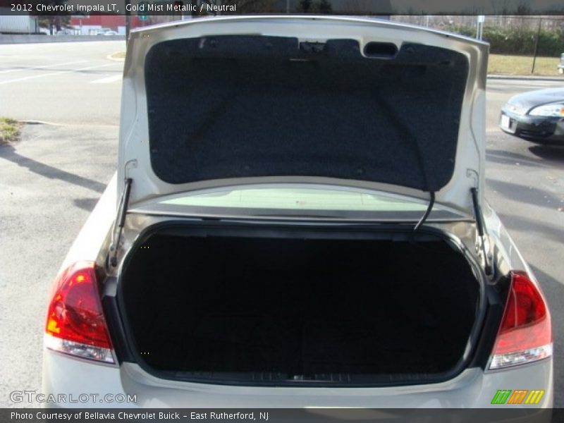 Gold Mist Metallic / Neutral 2012 Chevrolet Impala LT