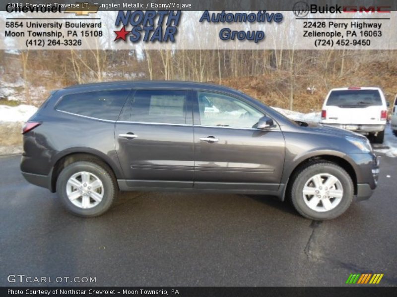 Tungsten Metallic / Ebony/Mojave 2013 Chevrolet Traverse LT
