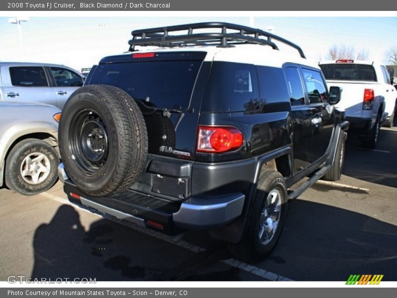 Black Diamond / Dark Charcoal 2008 Toyota FJ Cruiser
