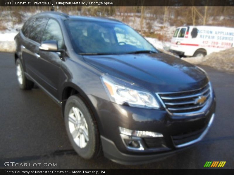 Tungsten Metallic / Ebony/Mojave 2013 Chevrolet Traverse LT