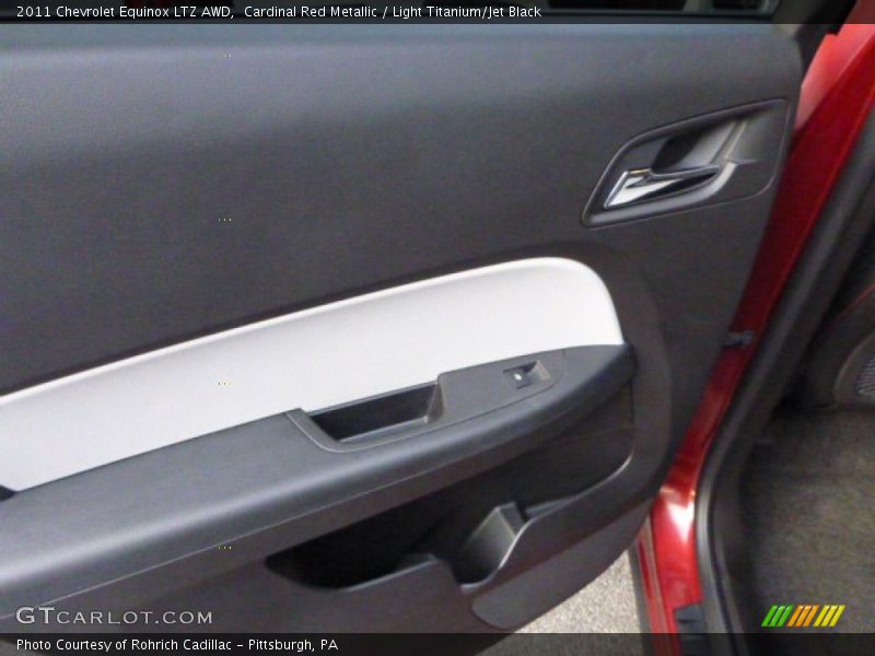 Cardinal Red Metallic / Light Titanium/Jet Black 2011 Chevrolet Equinox LTZ AWD