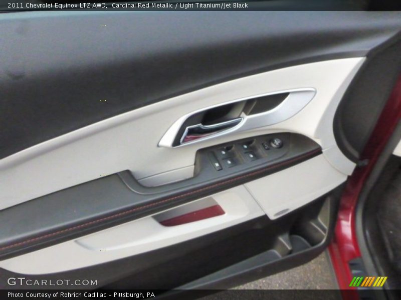 Cardinal Red Metallic / Light Titanium/Jet Black 2011 Chevrolet Equinox LTZ AWD