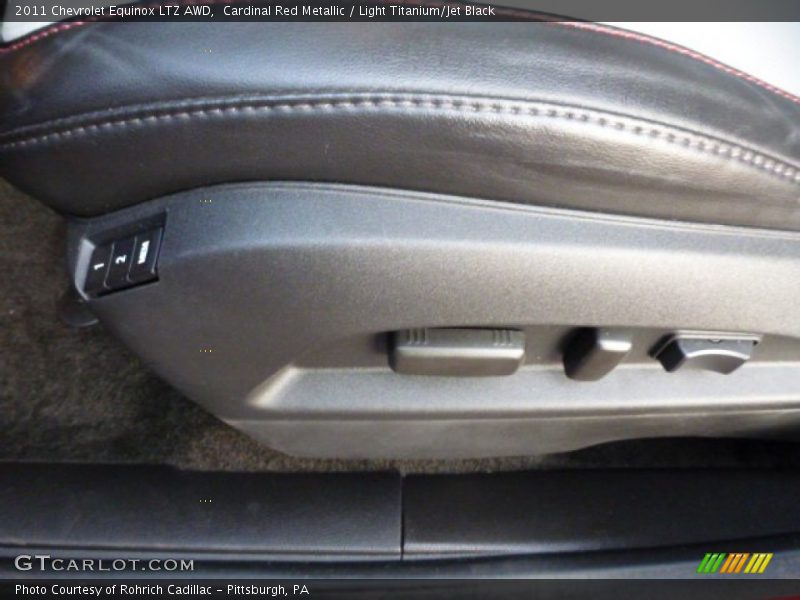 Cardinal Red Metallic / Light Titanium/Jet Black 2011 Chevrolet Equinox LTZ AWD