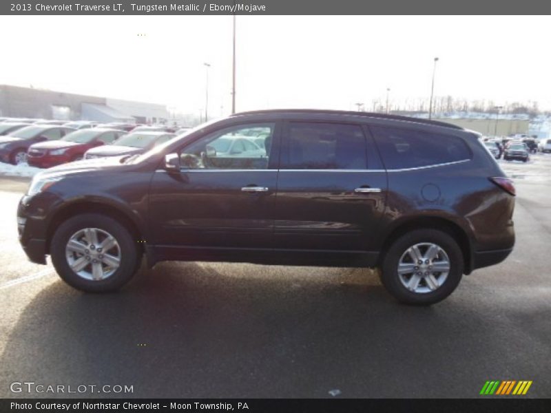 Tungsten Metallic / Ebony/Mojave 2013 Chevrolet Traverse LT