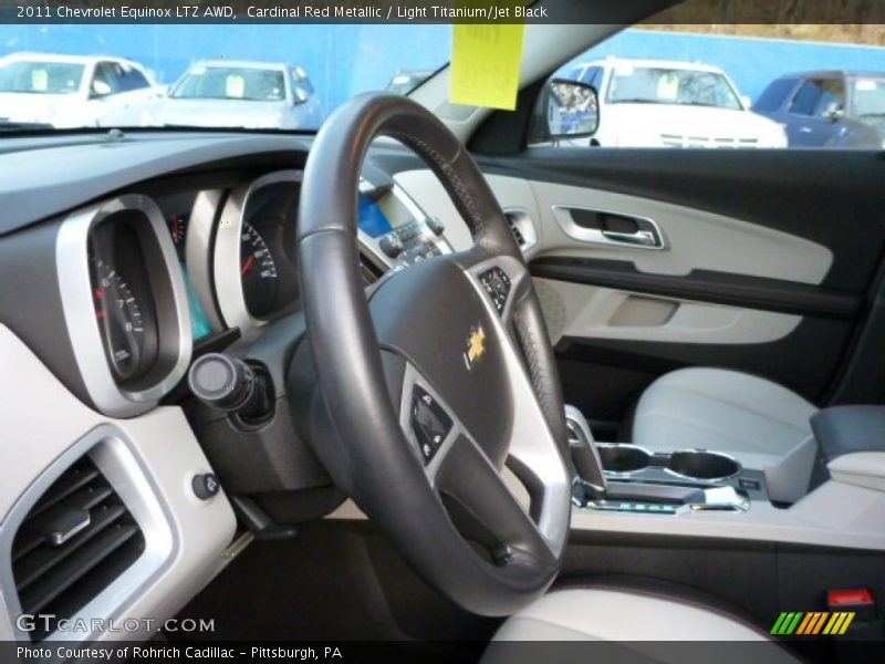 Cardinal Red Metallic / Light Titanium/Jet Black 2011 Chevrolet Equinox LTZ AWD
