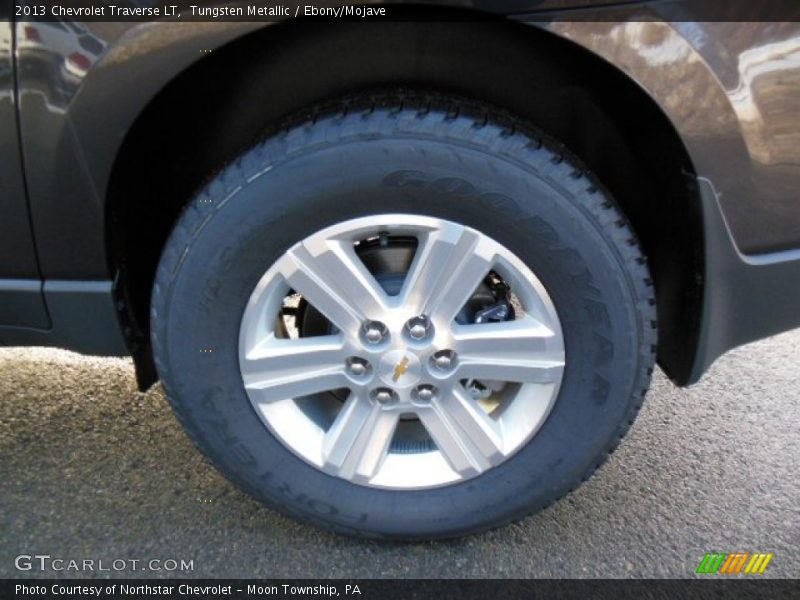 Tungsten Metallic / Ebony/Mojave 2013 Chevrolet Traverse LT