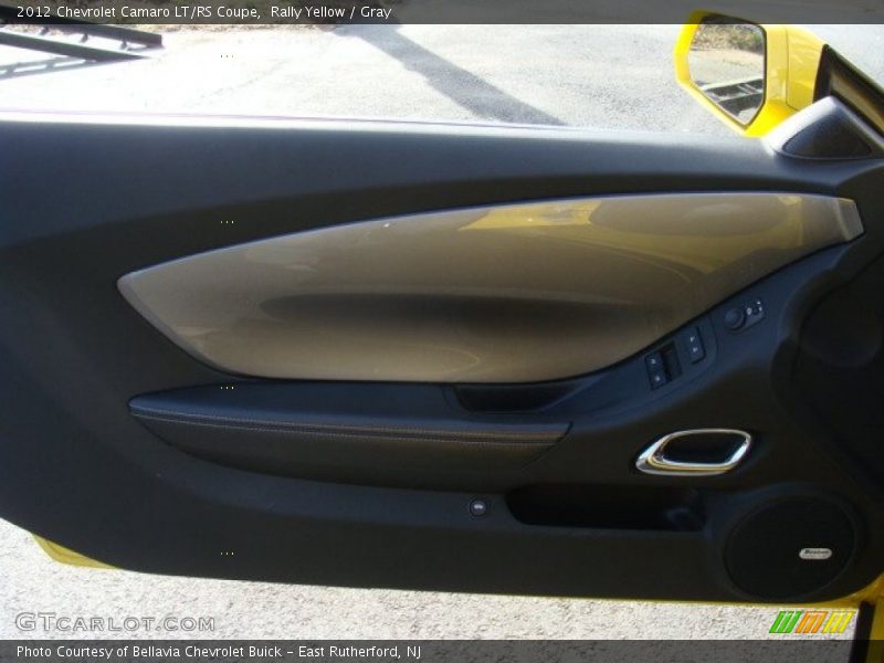 Rally Yellow / Gray 2012 Chevrolet Camaro LT/RS Coupe