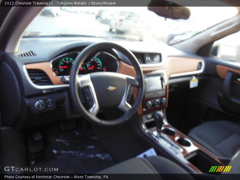 Tungsten Metallic / Ebony/Mojave 2013 Chevrolet Traverse LT