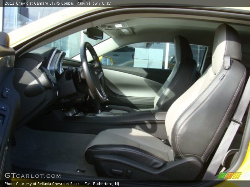 Rally Yellow / Gray 2012 Chevrolet Camaro LT/RS Coupe