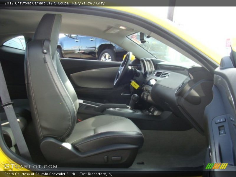 Rally Yellow / Gray 2012 Chevrolet Camaro LT/RS Coupe