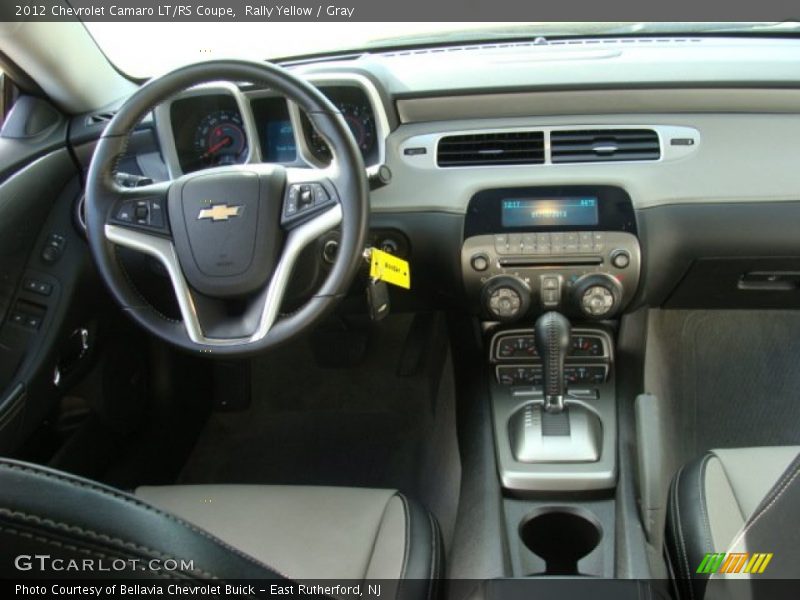 Rally Yellow / Gray 2012 Chevrolet Camaro LT/RS Coupe