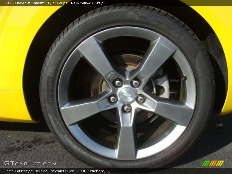 Rally Yellow / Gray 2012 Chevrolet Camaro LT/RS Coupe