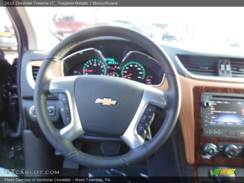 Tungsten Metallic / Ebony/Mojave 2013 Chevrolet Traverse LT