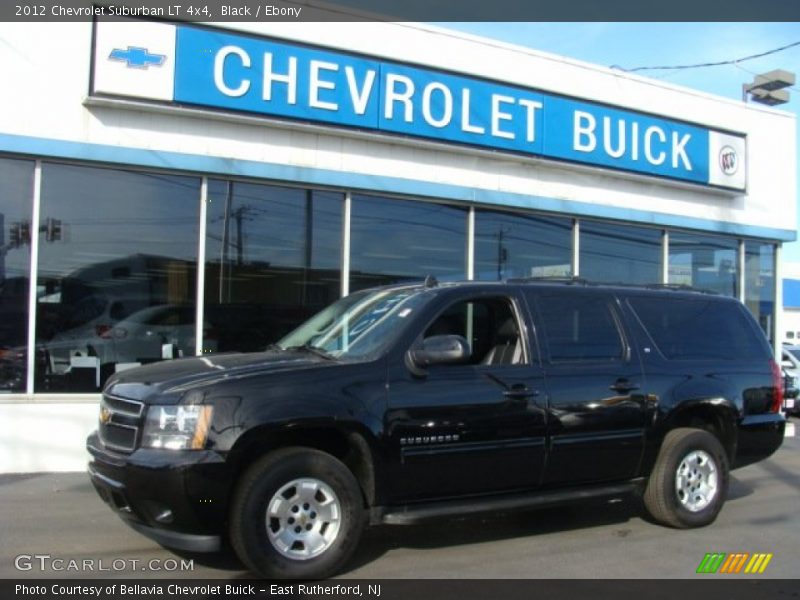 Black / Ebony 2012 Chevrolet Suburban LT 4x4