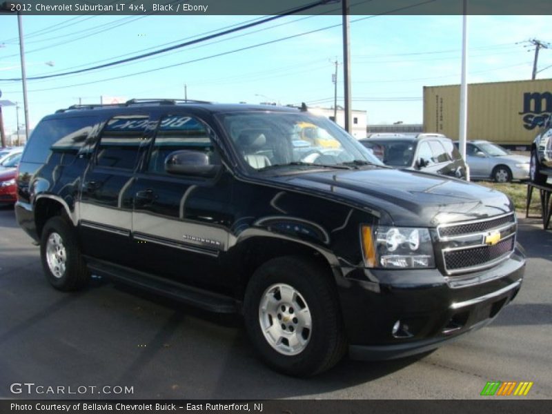 Black / Ebony 2012 Chevrolet Suburban LT 4x4