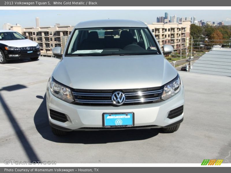 White Gold Metallic / Black 2013 Volkswagen Tiguan S