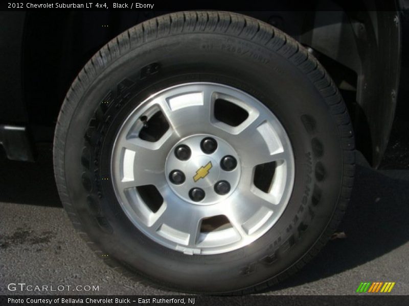 Black / Ebony 2012 Chevrolet Suburban LT 4x4