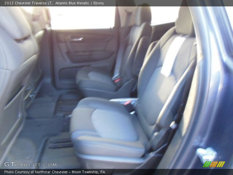 Atlantis Blue Metallic / Ebony 2013 Chevrolet Traverse LT