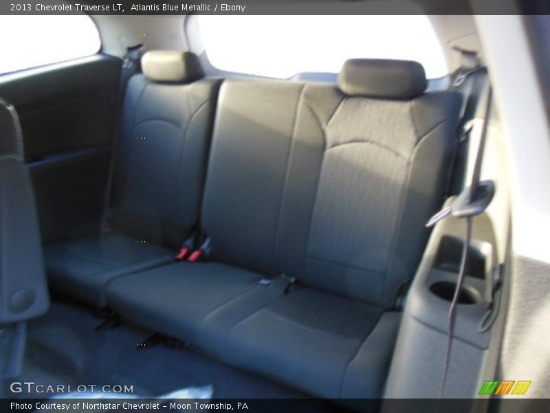Atlantis Blue Metallic / Ebony 2013 Chevrolet Traverse LT
