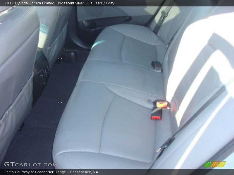 Iridescent Silver Blue Pearl / Gray 2012 Hyundai Sonata Limited