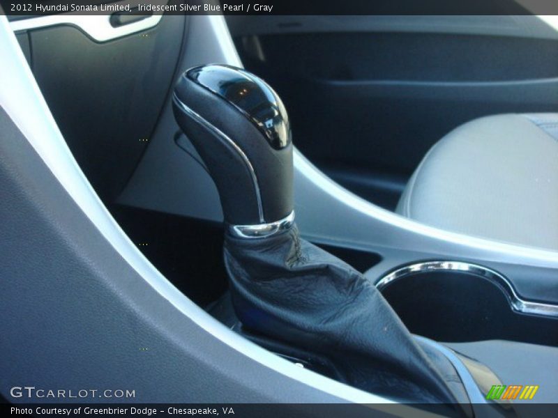 Iridescent Silver Blue Pearl / Gray 2012 Hyundai Sonata Limited