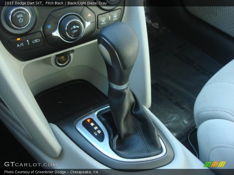 Pitch Black / Black/Light Diesel Gray 2013 Dodge Dart SXT