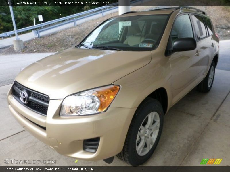 Sandy Beach Metallic / Sand Beige 2012 Toyota RAV4 I4 4WD