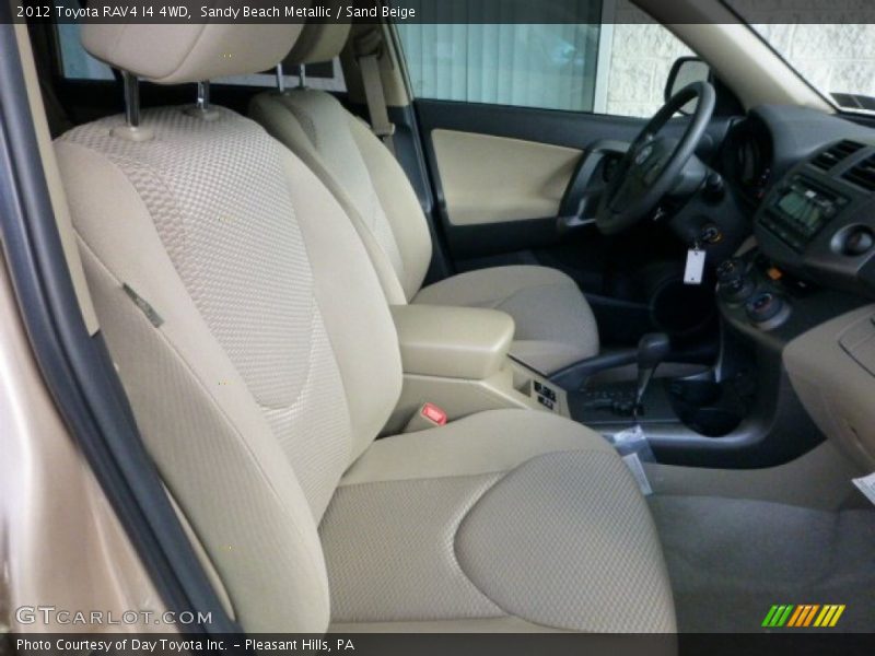 Sandy Beach Metallic / Sand Beige 2012 Toyota RAV4 I4 4WD