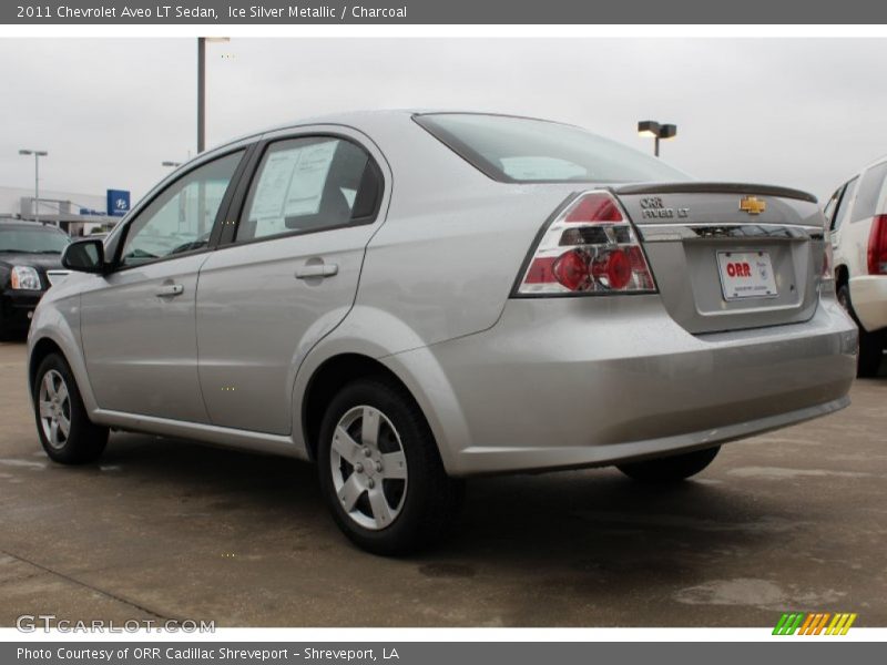 Ice Silver Metallic / Charcoal 2011 Chevrolet Aveo LT Sedan