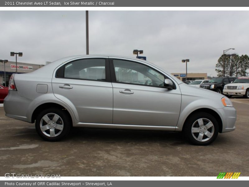 Ice Silver Metallic / Charcoal 2011 Chevrolet Aveo LT Sedan