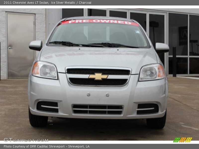 Ice Silver Metallic / Charcoal 2011 Chevrolet Aveo LT Sedan