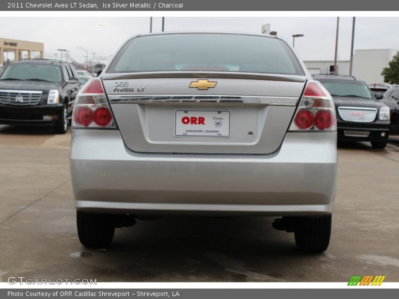 Ice Silver Metallic / Charcoal 2011 Chevrolet Aveo LT Sedan