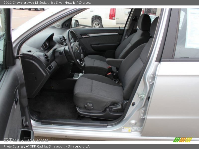 Ice Silver Metallic / Charcoal 2011 Chevrolet Aveo LT Sedan