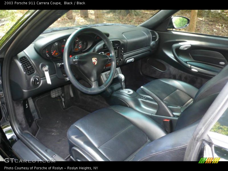 Black / Black 2003 Porsche 911 Carrera Coupe