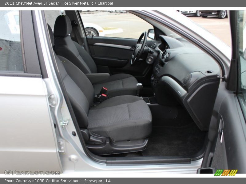 Ice Silver Metallic / Charcoal 2011 Chevrolet Aveo LT Sedan