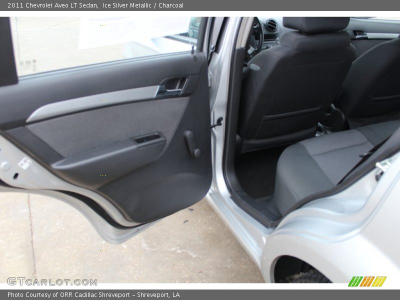 Ice Silver Metallic / Charcoal 2011 Chevrolet Aveo LT Sedan