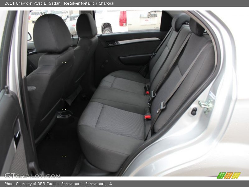 Ice Silver Metallic / Charcoal 2011 Chevrolet Aveo LT Sedan