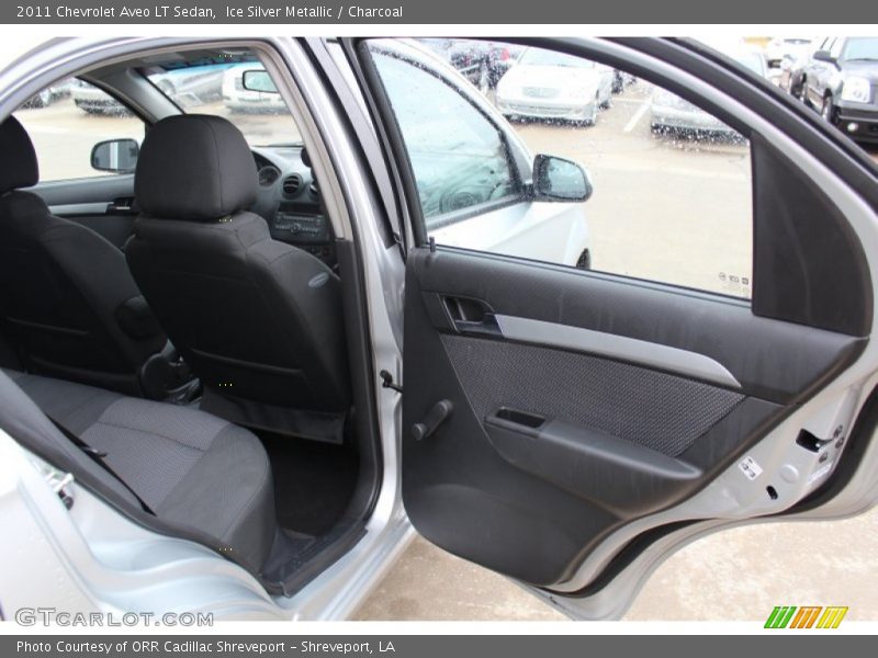 Ice Silver Metallic / Charcoal 2011 Chevrolet Aveo LT Sedan