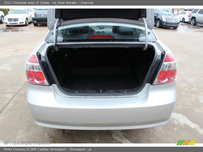 Ice Silver Metallic / Charcoal 2011 Chevrolet Aveo LT Sedan
