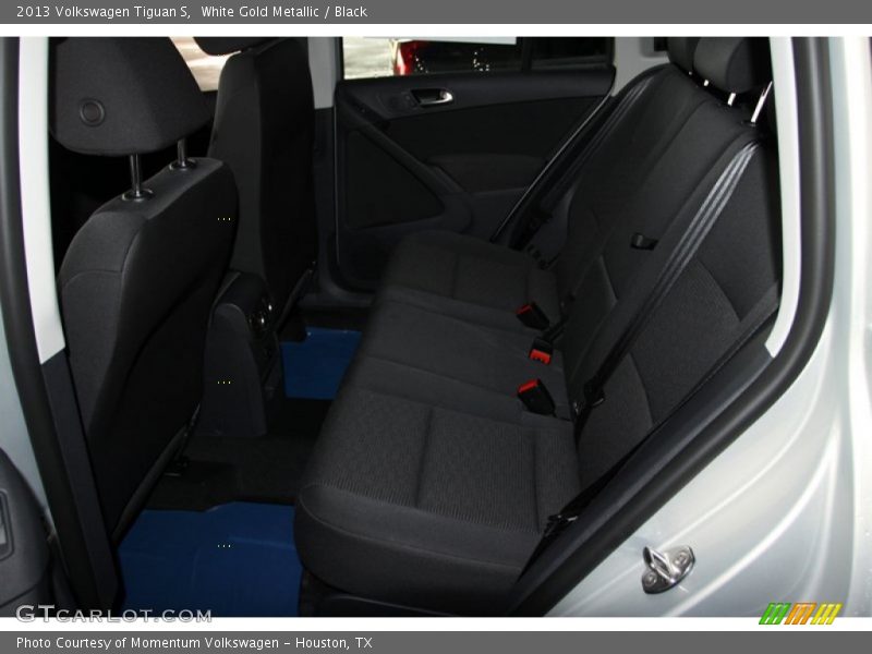 White Gold Metallic / Black 2013 Volkswagen Tiguan S