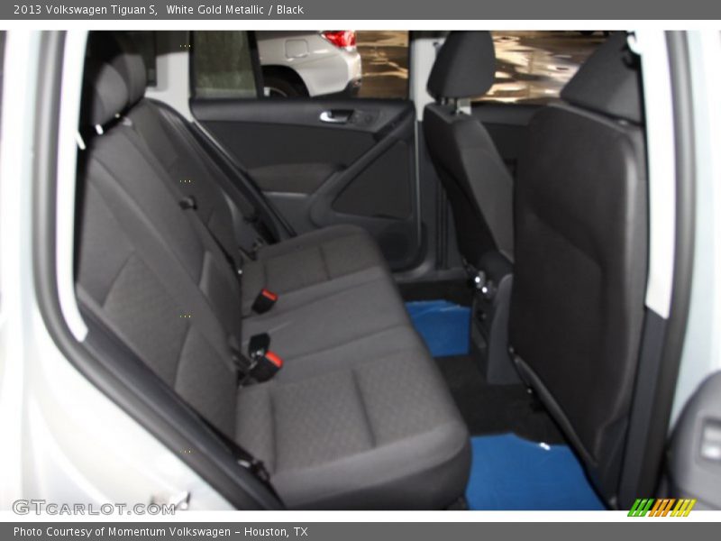 White Gold Metallic / Black 2013 Volkswagen Tiguan S