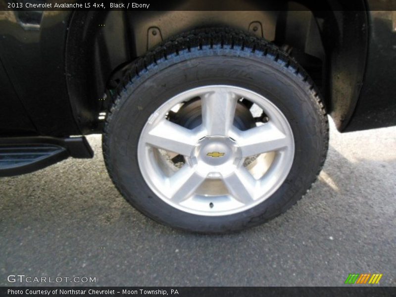 Black / Ebony 2013 Chevrolet Avalanche LS 4x4