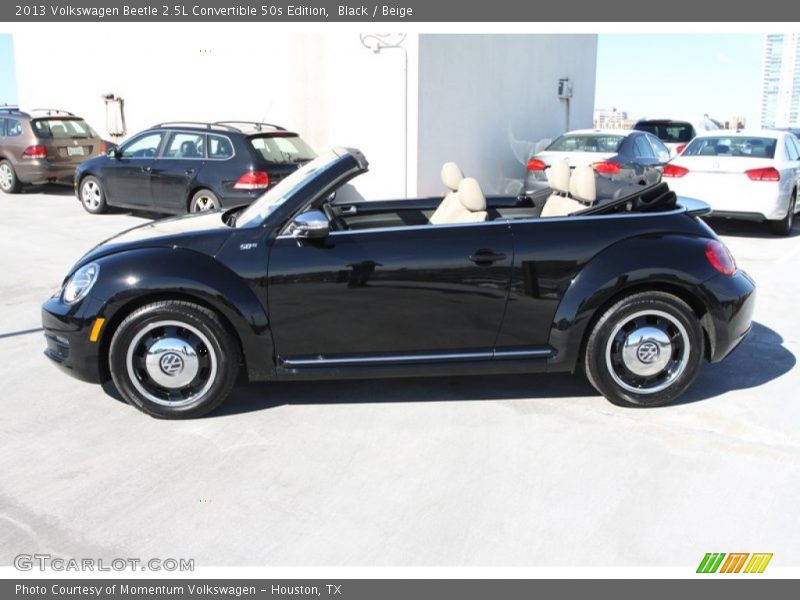  2013 Beetle 2.5L Convertible 50s Edition Black