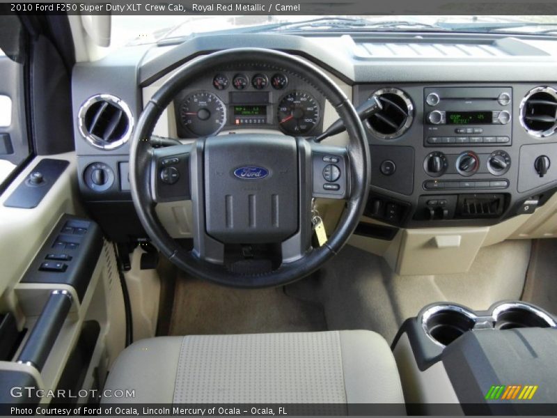  2010 F250 Super Duty XLT Crew Cab Steering Wheel